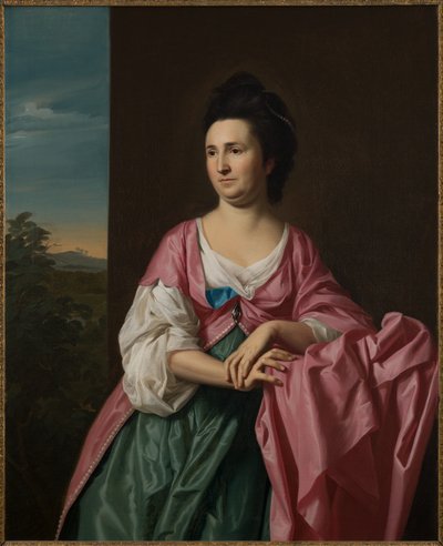 Fru Sylvester (Abigail Pickman) Gardiner, ca. 1772 (olie på lærred) af John Singleton Copley