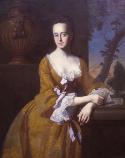 Portræt af Lucretia Chandler, fru John Murray af John Singleton Copley