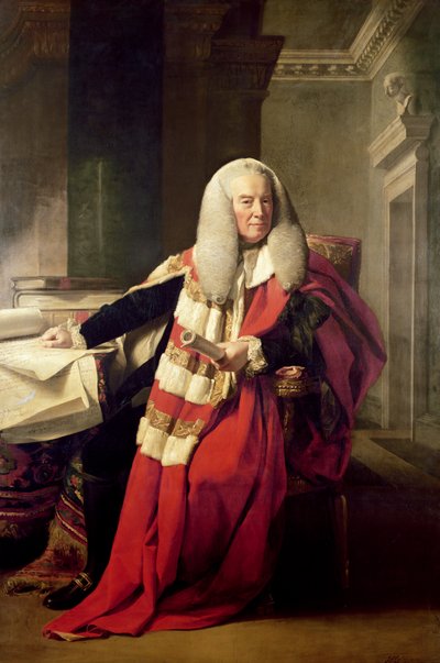 Portræt af William Murray (1705-93) af John Singleton Copley