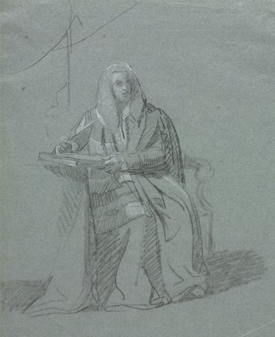 Portræt af William Murray, jarl af Mansfield 1705-1793, ca. 1783. af John Singleton Copley