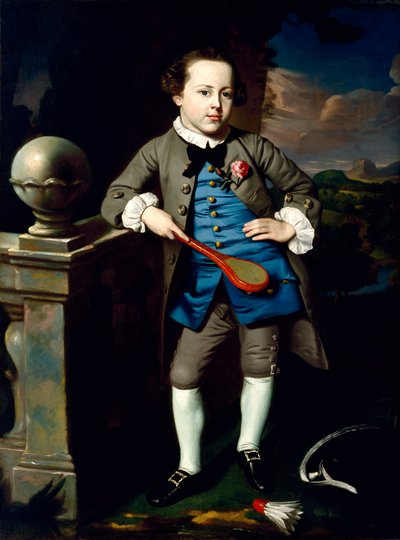 Portræt af en dreng, ca. 1758-60 (olie på lærred) af John Singleton Copley