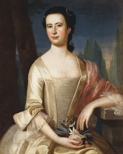Portræt af en kvinde, 1755 af John Singleton Copley