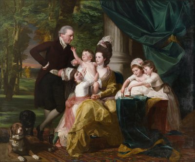 Sir William Pepperrell (1746-1816) og hans familie, 1778 af John Singleton Copley