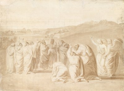 Studie til Ascension, 1774. af John Singleton Copley