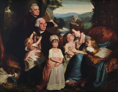 Familien Copley, 1776-1777 af John Singleton Copley