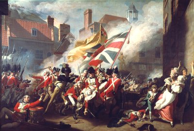 Major Peirsons død, 6. januar 1781, 1783. af John Singleton Copley