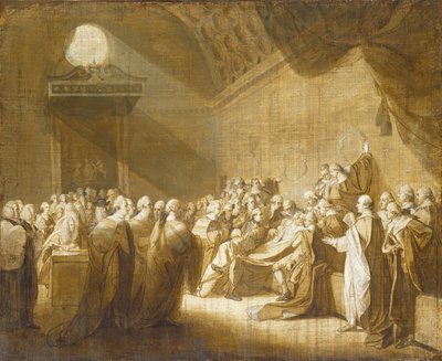 Jarlen af Chathams død af John Singleton Copley