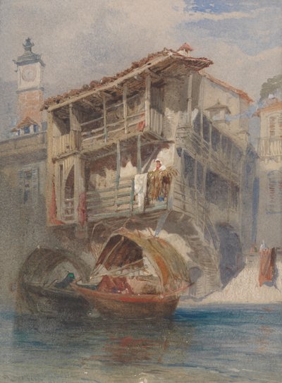 Isola Bella, Lago Maggiore af John Skinner Prout