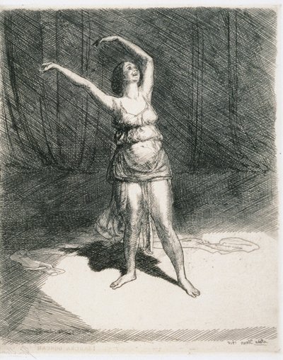 Isadora Duncan af John French Sloan