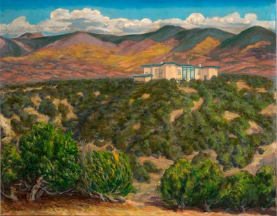 Sinagua, Santa Fe af John French Sloan