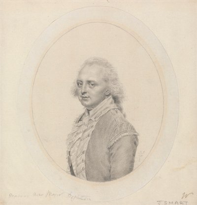 Portræt af løjtnant John Dighton af John Smart
