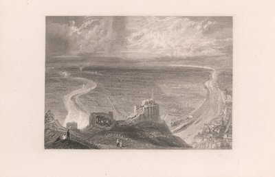 Chateau Gaillard, fra øst af John Smith
