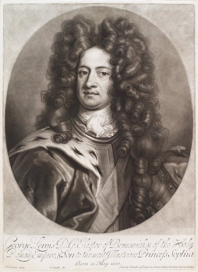 George I kurfyrste af Hannover af John Smith