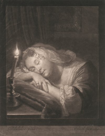 Sovende kvinde af John Smith