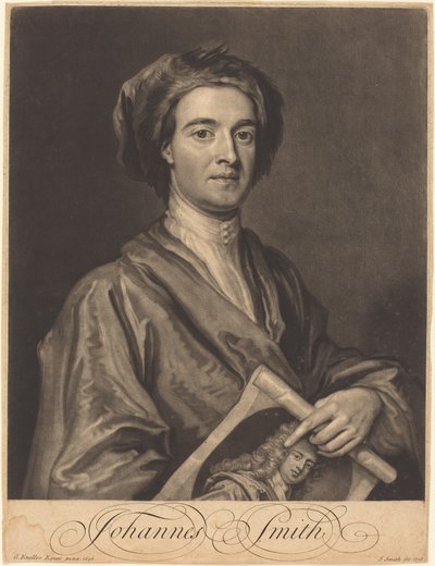 John Smith af John Smith after Sir Godfrey Kneller