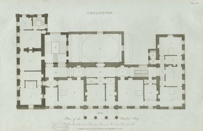 Chillington Hall: gravering af John Soane