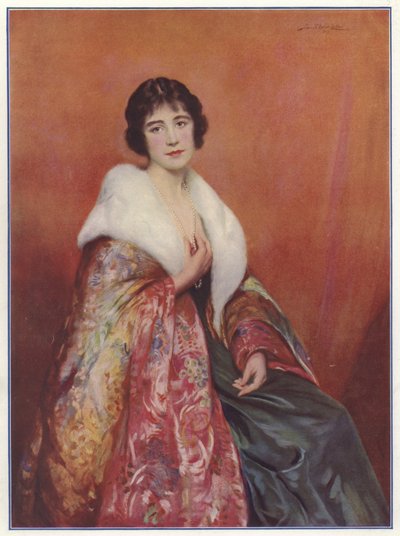 Bruden: Lady Elizabeth Bowes-Lyon af John St. Helier Lander