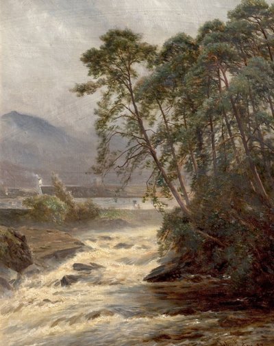 På Dockart, Killin, Perthshire, Skotland, 1887 af John Surtees