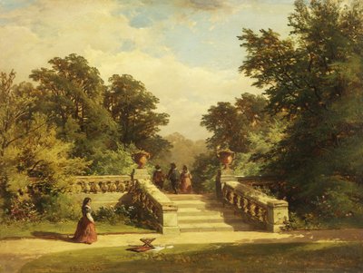 Indgang til Haddon Hall af John Syer