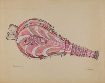 Bælgflaske, ca. 1936. af John Tarantino