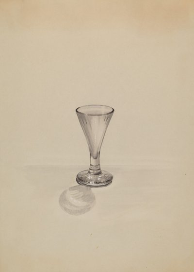 Cordial Glass, ca. 1936. af John Tarantino