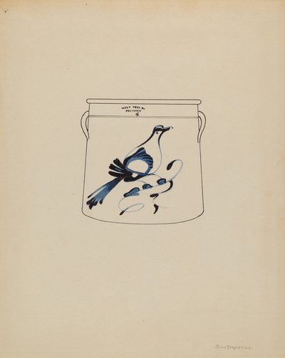 Crock, c. 1940. af John Tarantino