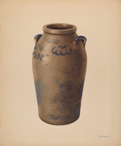 Krukke, c. 1940. af John Tarantino