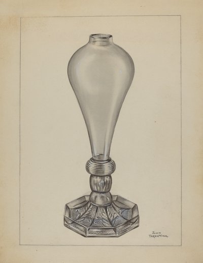Lampe, ca. 1940. af John Tarantino
