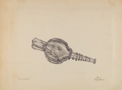 Miniature bælgflaske, ca. 1936. af John Tarantino