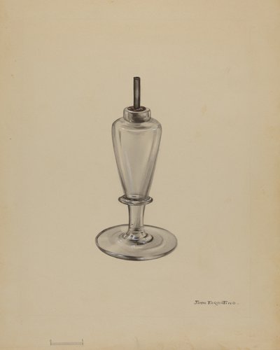 Gnistlampe, ca. 1936. af John Tarantino