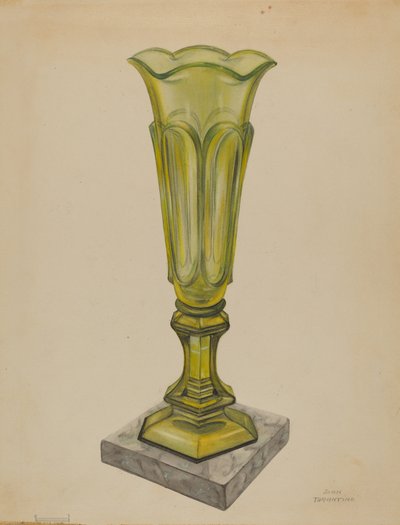 Vase, ca. 1937. af John Tarantino