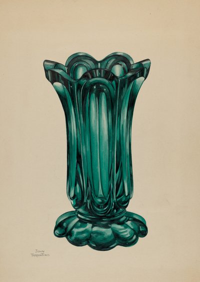 Vase, ca. 1937. af John Tarantino