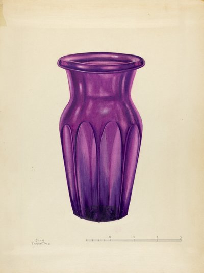 Vase, ca. 1940. af John Tarantino