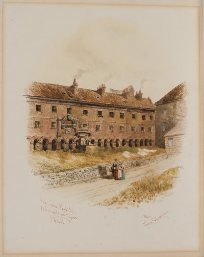 Holy Jesus Hospital, Newcastle upon Tyne (kropsfarve) af John Teasdale