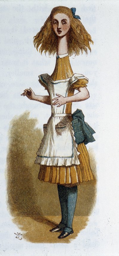 Alice i "Alice i Eventyrland"" af Lewis Carroll, ill. Tenniel af John Tenniel