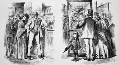 Tegnefilm af John Tenniel af John Tenniel