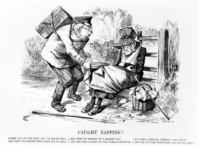 Caught Napping!, illustration fra 
