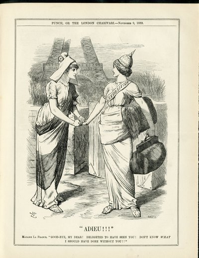 Illustration af John Tenniel (1820-1914) i Punch af John Tenniel