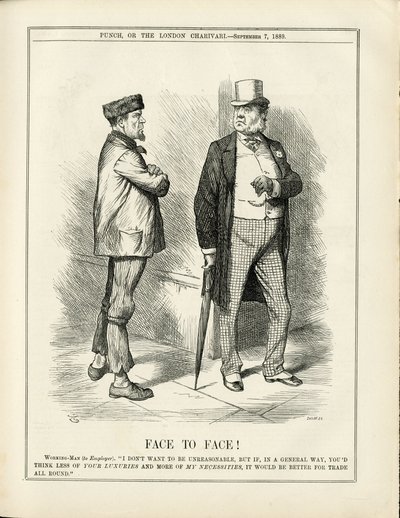 Illustration af John Tenniel (1820-1914) i Punch af John Tenniel