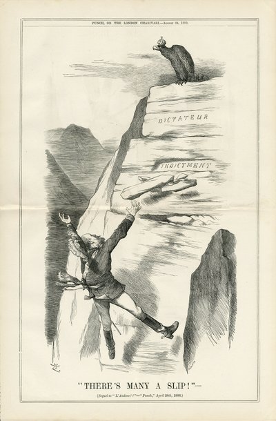 Illustration af John Tenniel (1820-1914) i Punch af John Tenniel