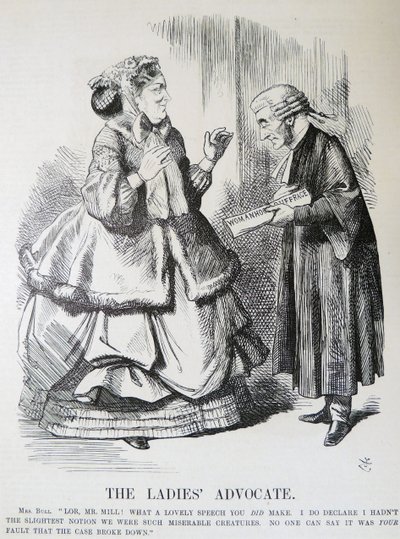 John Stuart Mill af John Tenniel