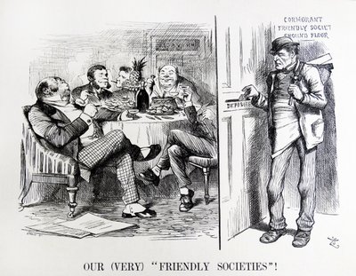 John Tenniel tegneserie med titlen 