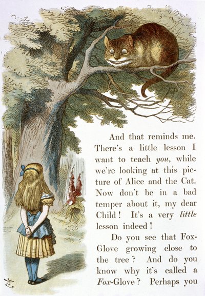 Cheshire-katten af John Tenniel