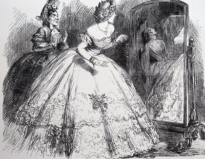 Den hjemsøgte dame af John Tenniel