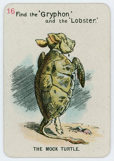 Den falske skildpadde af John Tenniel
