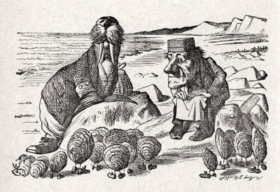 Hvalrossen og af John Tenniel