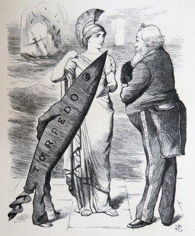 Whitehead torpedo af John Tenniel