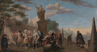 Allegori om handel af John Theodore Heins