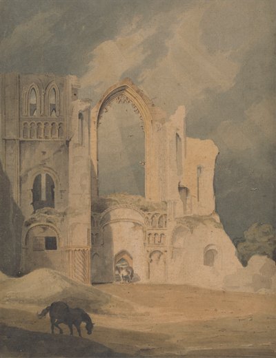 Castle Acre Priory af John Thirtle