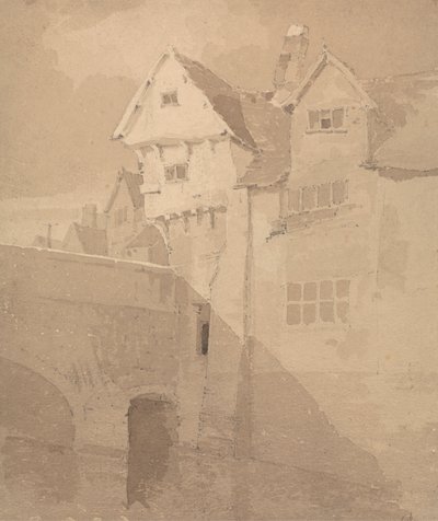 Fye Bridge, Norwich af John Thirtle